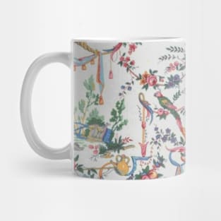 Colorful Toile de Jouy Mug